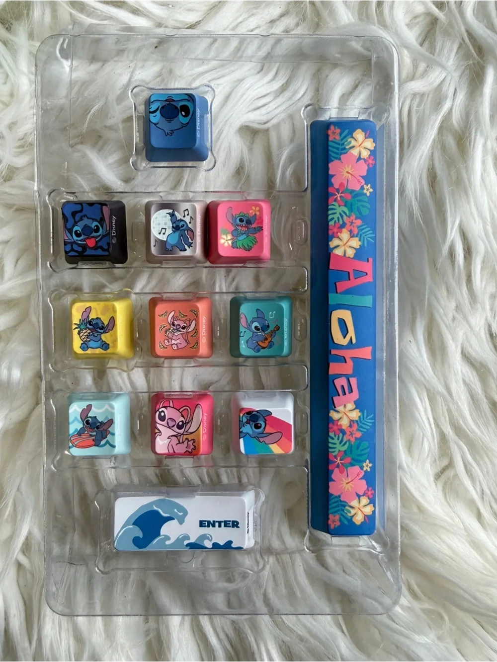 Disney Stitch Characters Key Cap Set